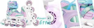 Raven Etta Violet dětské kolečkové brusle