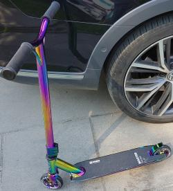 Raven Evo Master Neo Chrome 110mm freestyle koloběžka