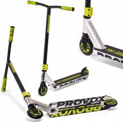 Raven Evolution Provox Silver/Lime HIC ABEC9 110mm freestyle koloběžka