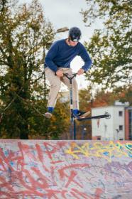 Raven Evo Rookie black 100mm freestyle kolobežka