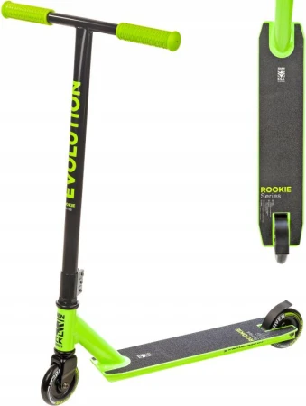 Raven Evolution Rookie Lime freestyle koloběžka Raven Evolution Rookie Lime freestyle koloběžka