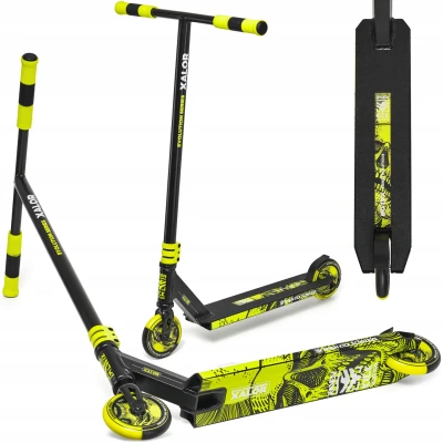 Raven Evolution Xalor Lime ABEC9 120mm HIC freestyle koloběžka