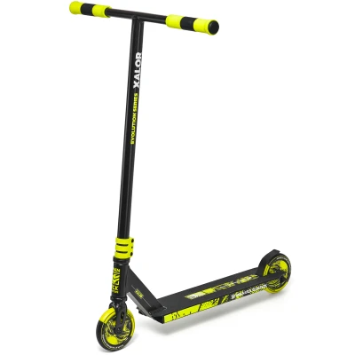 Raven Evolution Xalor Lime ABEC9 120mm HIC freestyle koloběžka