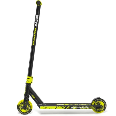 Raven Evolution Xalor Lime ABEC9 120mm HIC freestyle koloběžka