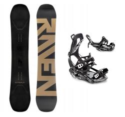 Raven Extremum Carbon Gold snowboard + Raven Fastec FT360 black viazanie Raven Extremum Carbon Gold snowboard + Raven Fastec FT360 black viazanie