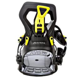 Raven Fastec FT360 black/lime snowboardové vázání POUZE M (EU 39-42) (VÝPRODEJ)