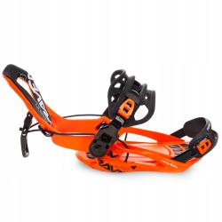 Raven RAGE Fastec FT360 orange snowboardové vázání + sleva 200,- na příslušenství