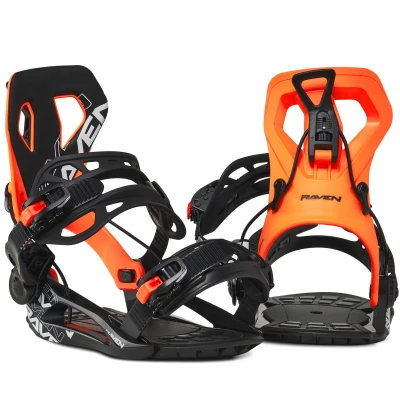 Raven Fastec FTM450 Multientry Orange snowboardové vázání + sleva 300,- na příslušenství