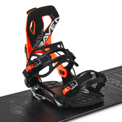 Raven Fastec FTM450 Multientry Orange snowboardové vázání + sleva 300,- na příslušenství
