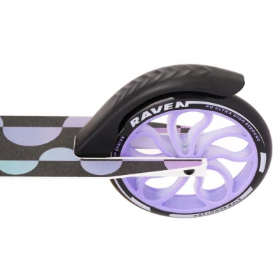 Raven Galaxia HOLO 200mm skládací koloběžka - svítící kola