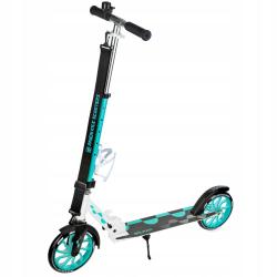 Raven Galaxia white/mint 200mm skládací koloběžka - svítící kola