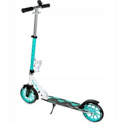 Raven Galaxia white/mint 200mm skládací koloběžka - svítící kola