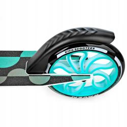 Raven Galaxia white/mint 200mm skládací koloběžka - svítící kola