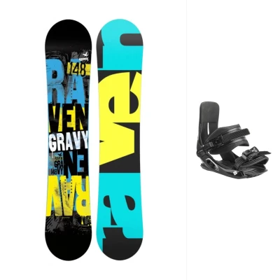 Raven Gravy junior mini dětský snowboard + Hatchey Tactic Junior vázání