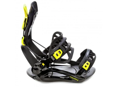 Raven Gravy junior mini dětský snowboard + Raven FT360 black/lime vázání