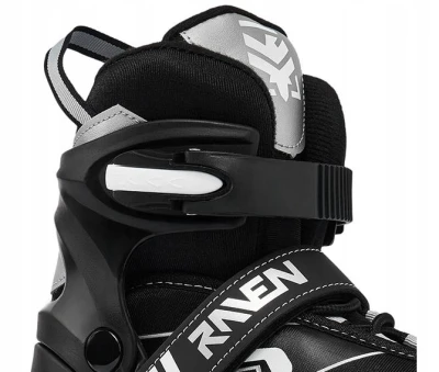 Raven Helixi Black/Grey 3v1 dětské kolečkové brusle - LED kolečka