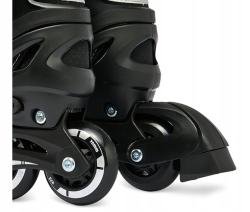 Raven Helixi Black/Grey 3v1 dětské kolečkové brusle - LED kolečka