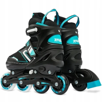 Raven Helixi Black/Mint 3v1 dětské kolečkové brusle - Led kolečka POUZE EU 30-33 (VÝPRODEJ)