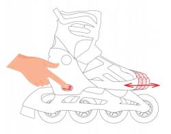 Raven Helixi LED black/mint dětské kolečkové brusle - svítící kola POUZE EU 34-37 (VÝPRODEJ)