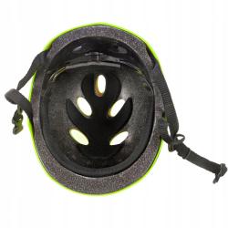 Raven F511 lime dětská helma na brusle, skate a koloběžku