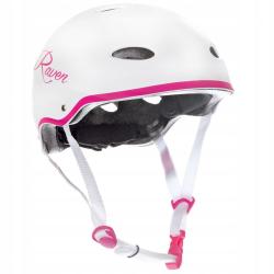 Raven F511 white/pink helma