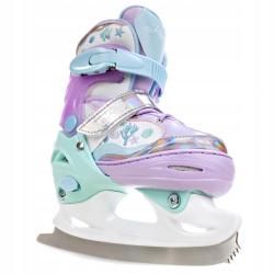 Raven Isla 2v1 dětské brusle - svítící kola LED POUZE EU 30-33, pánský (hokejový) (VÝPRODEJ)