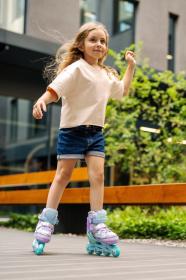 Raven Isla 4v1 detské korčule - svietiace kolieska LED