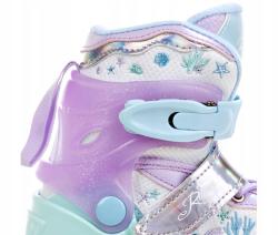 Raven Isla dětské kolečkové brusle - svítící kola LED