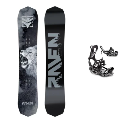 Raven Lion pánský snowboard + Raven Fastec FT360 black vázání