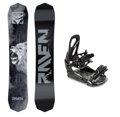 Raven Lion pánský snowboard + Raven S230 Black vázání Raven Lion pánský snowboard + Raven S230 Black vázání