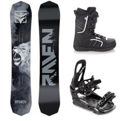 Raven Lion pánsky snowboard + Raven S230 Black viazanie + Raven Target obuv Raven Lion pánsky snowboard + Raven S230 Black viazanie + Raven Target obuv