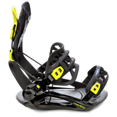 Raven Lion snowboard + Raven RAGE Fastec FT360 black/lime vázání + Raven Target ATOP obuv