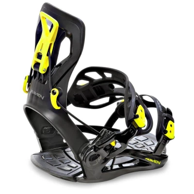 Raven Lion snowboard + Raven RAGE Fastec FT360 black/lime vázání + Raven Target ATOP obuv