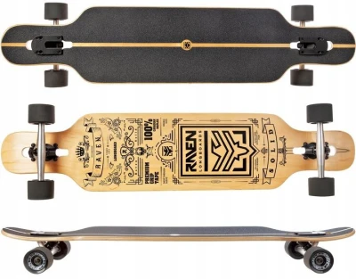 Raven Solid Drop-thru longboard Raven Solid Drop-thru longboard