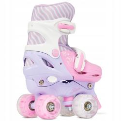 Raven Loret LILA/PINK Roller dětské quad brusle