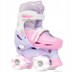 Raven Loret LILA/PINK Roller dětské quad brusle