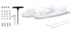 Raven Loret WHITE 4v1 dětské brusle - svítící kola LED