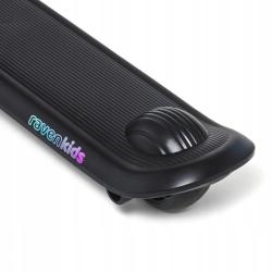 Raven Lumiloo Black / Neo Chrome detská kolobežka 2v1 s LED podsvietením