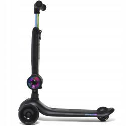Raven Lumiloo Black / Neo Chrome detská kolobežka 2v1 s LED podsvietením