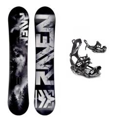 Raven Lupus pánský snowboard + Raven FT360 black vázání