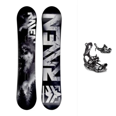 Raven Lupus pánský snowboard + Raven FT360 black vázání