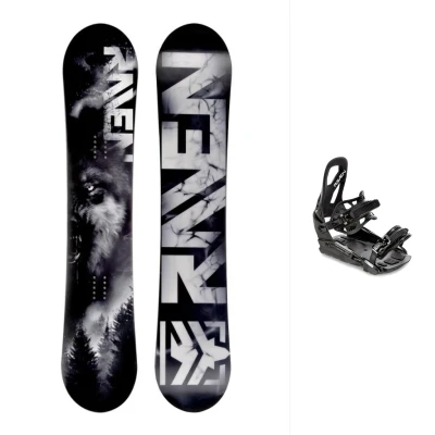 Raven Lupus pánský snowboard + Raven S230 Black vázání