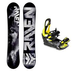 Raven Lupus pánský snowboard + Raven S230 lime snowboardové vázání + sleva 300,- na příslušenství