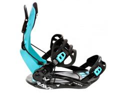 Raven Mia White dámský snowboard + Raven Fastec FT360 black/mint vázání