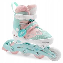 Raven Mireia LED dětské kolečkové brusle POUZE EU 30-33 (VÝPRODEJ)