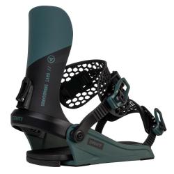Raven Mystic snowboard + Gravity Drift steel green vázání
