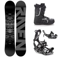 Raven Mystic snowboard + Raven Fastec FT360 black viazanie + Raven Target obuv