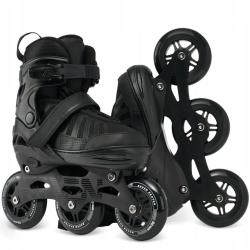 Raven Oxen BIG WHEELS Black kolečkové brusle Raven Oxen BIG WHEELS Black kolečkové brusle