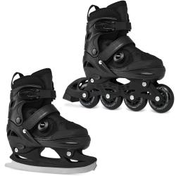 Raven Oxen PRO Black ABEC9 dětské brusle 2v1