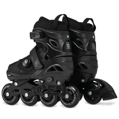 Raven Oxen PRO Black ABEC9 dětské brusle 2v1
